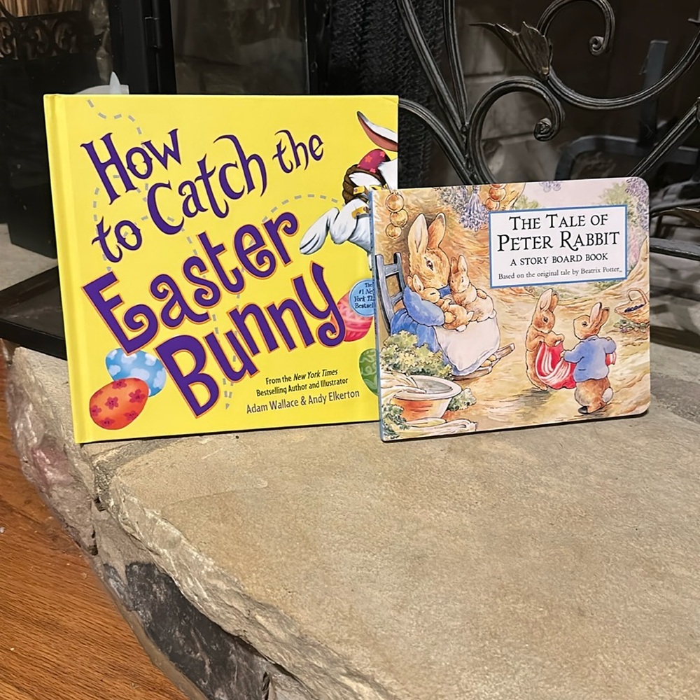 Two Picture Books How to Catch the Easter Bunny and The Tale of Peter Rabbit